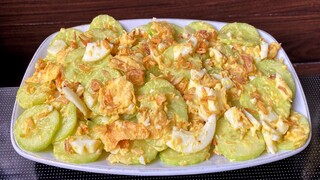 MENTIMUN TELUR SAYUR KHAS PADANG (MINANG) ENAK MUDAH GA BANYAK BUMBU