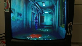 Demo lanjutan di PS1 Resident Evil CRT