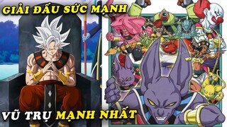 Xếp hạng 8 vũ trụ mạnh nhất trong Giải Đấu Sức Mạnh 12 vũ trụ , Goku bản năng vô cực hoàn hảo