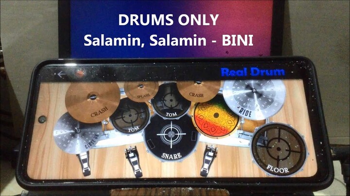 DRUMS ONLY | Real Drum App Covers by Raymund