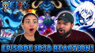 KAIDO VS YAMATO BEGINS! | One Piece Episode 1038 REACTION