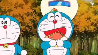 Doraemon: Nobita's family has ten more little Doraemons, and his father says he can't afford to rais