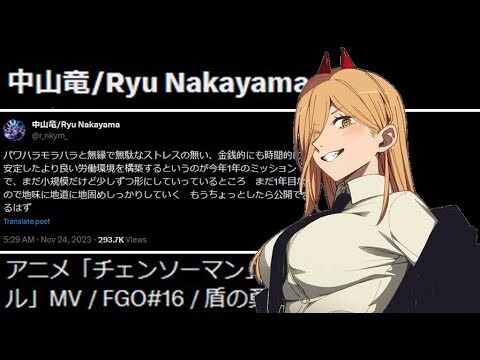 Director of Chainsaw Man is Leaving MAPPA for Something New