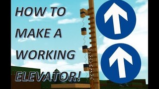 ROBLOX   Build a Boat for Treasure   How to make a working Elevator