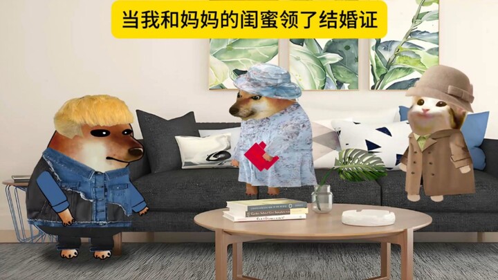 当我和妈妈的闺蜜领了结婚证