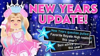 Royale High NEW YEARS UPDATE 2023! Part 1 of the New Years Update is here!