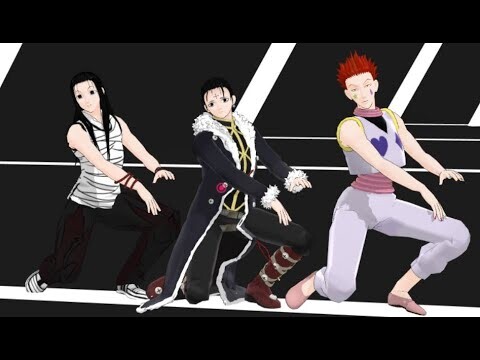 [MMD] Emo Boy - HxH Chrollo, Illumi, and Hisoka