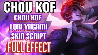 CHOU KOF SKIN SCRIPT                                               Visit my  youtube channel:YashaTV