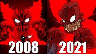 Evolution of Demonic Form of Tricky (Madness Combat) in Games [2008-2021]