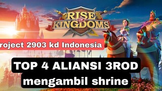 RISE OF KINGDOM 2903 KINGDOM INDONESIA 3ROD MENGAMBIL SHRINE #riseofkingdoms