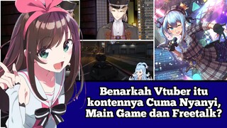 Benarkah Vtuber itu kontennya Cuma Nyanyi, Main Game dan Freetalk?