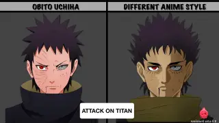 OBITO IN DIFFERENT ANIME STYLE | AnimeData PH