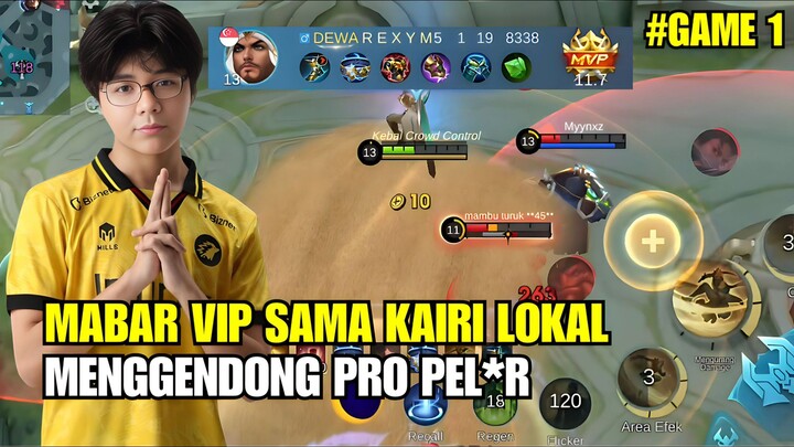 Match 1| Menggendong Kairi Lokal Di Rank Glory Cuy | Neilsen | Mobile Legend Bang Bang