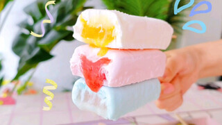 Ice Cream Stuffed with Melting Fruit Pulp