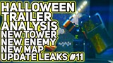 HALLOWEEN TRAILER ANALYSIS - NEW TOWER, NEW BOSSES, EVENT? - FNAF UPDATE LEAKS #11