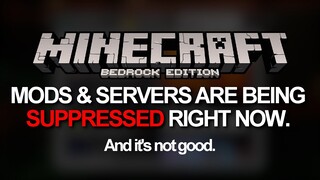 Minecraft modding on Bedrock is being suppressed by a recent update, and it's bad.