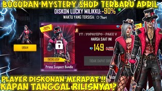 AKHIRNYA RILIS !! MISTERY SHOP FF BULAN APRIL | MISTERY SHOP 14.0 FREE FIRE