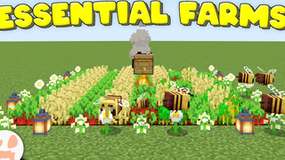 5 ต้องมี Minecraft Bedrock Crop Farms!