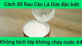 Cách đổ rau câu lá dứa đặc biệt không tách lớp không chảy nước phần 4