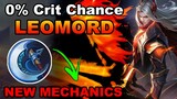 LEOMORD  New Mechanics 0% Crit | Leomord New Build Advance Server | MLBB