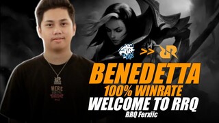 Best Moments "100% Winrate" Benedetta Ferxiic Saat membawa Evos Legends Juara MPL Season 7