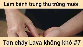 Làm bánh trung thu trứng muối tan chảy Lava không khó phần 7