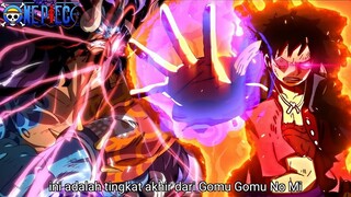 ONE PIECE 1036 LENGKAP!! TEKNIK ROCKS TINGKAT AKHIR GOMU GOMU NO MI! PETUNJUK MODE BARU LUFFY