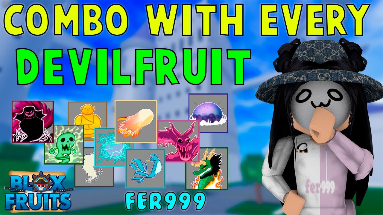 roblox) Combo rumble fruit and spider fruit blox fruit, Video