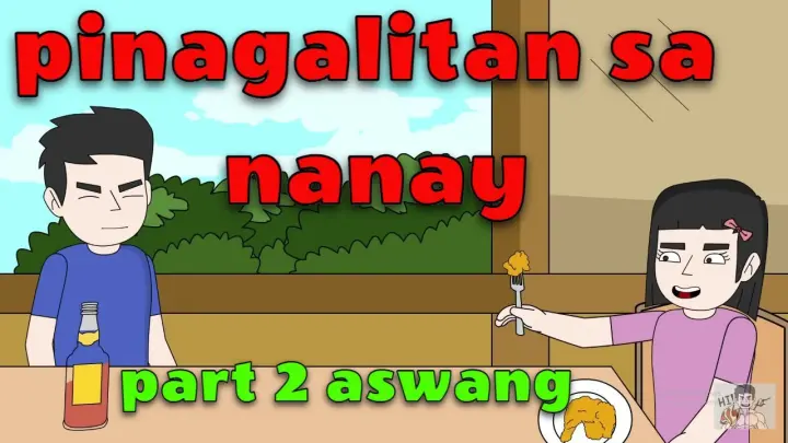 Pinagalitan sa nanay, aswang part 2 90s | Pinoy Animation