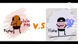 lolopits vs Ricodo 7 fliptop animation rap battle Tagalog rap rap English Rap Ricodo 7 animation rap