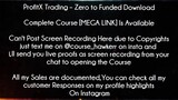 ProfitX Trading Course Zero to Funded Download
