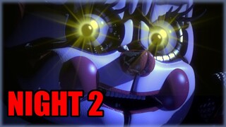 GAME BREAKING JUMPSCARE GLITCH - FNAF Sister Location Walkthrough Part 2