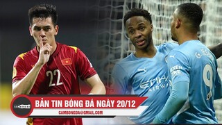 Bản tin Bóng đá ngày 20/12 | Tiến Linh tỏa sáng với cú đúp; Man City xây chắc ngôi đầu bảng