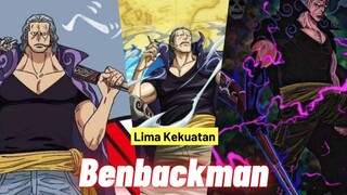 5 kekuatan benbackman tangan kanan shanks