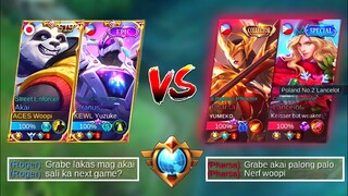 WOOPI & YUZUKE VS TOP SUPREME LANCELOT! | WHO WILL WIN?!| MLBB