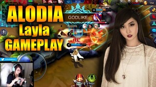 ALODIA GOSIENGFIAO LAYLA GAMEPLAY!! | Mobile Legends