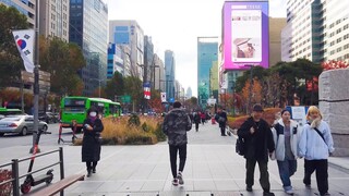 [4K] Walk around Gangnam COEX Samseong station│Seoul, Korea