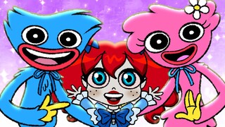 Siblings // Poppy Playtime Animation Meme with Huggy Wuggy, Kissy Missy and Poppy #tiktok #viral