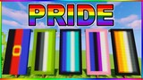 MORE PRIDE FLAGS IN MINECRAFT! (PRIDE MONTH / LGBT+)