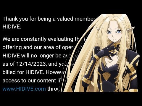HiDIVE Ends Service in Most Countries and Companies Wonder Why Piracy Exists
