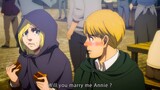 Armin's Love Confession!! Annie Fell in Love Seeing Adult Version of Armin