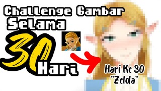 ||Challenge Gambar Selama 30 Hari|| Hari Ke 30 Zelda (Legend Of Zelda)