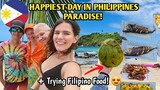 I BROUGHT MY PARENTS TO PARADISE IN EL NIDO! Our Happiest Day in Philippines & Best Local Food!