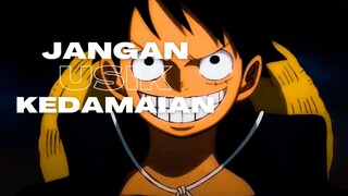 JANGAN USIK KEDAMAIAN - (EPIC AMV ONE PIECE)