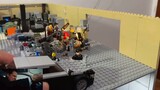 [LEGO] Saya membangun seluruh garasi Iron Man dari LEGO! Adegan terkenal dipulihkan!