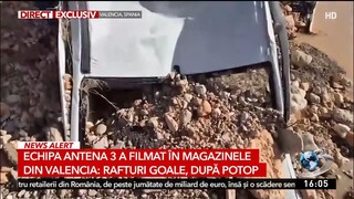 Corespondență Antena 3 CNN din Spania: Cele mai puternice inundații din ultimii 50 de ani