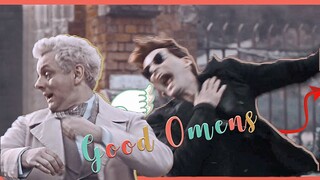 【好兆头Good Omens】震惊！天使竟和恶魔做出这种事！Crowley X Aziraphale（巨甜）