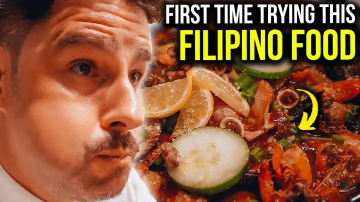 FOREIGNERS First Time trying FILIPINO FOOD from SAMAR Province!