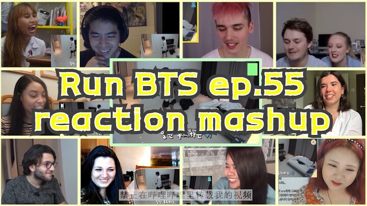[BTS] Run BTS 달려라 방탄 ep.55｜reaction mashup