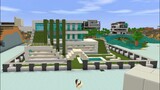 Cách xây nhà hiện đại (nhà 9) #Mini World | Modern House Tutorial Modern City(house9) #Minecraft